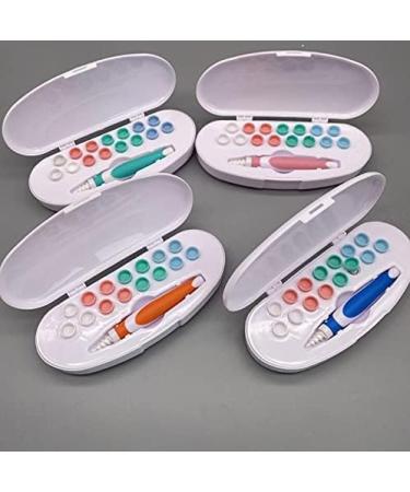 QGrips Earwax Removal Tool - Safe Spiral Silicone Earwax Remover with 16 Replacement Heads for Adults & Kids - Buy Online on GoSupps.com