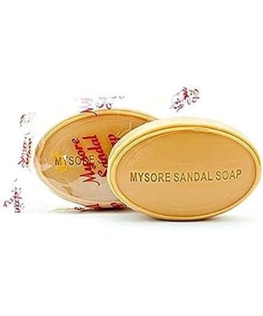  Bizzico Mysore Sandalwood Soap | 75 g | Bath Soap | With Sandalwood Oil | Herbal Ayurveda | Health and Beauty | Indian Origin (Pack of 8) - Buy Online on GoSupps.com