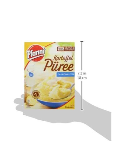 Pfanni Mashed Potatoes with Skimmed Milk - Complete 3x3 Portions (3x94.5g) | Premium Instant Mashed Potatoes for International Shipping - Buy Online on GoSupps.com