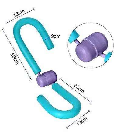 Wuudi Gymnastics Equipment - Thighs Arms Buttocks & Abdominal Training - Blue Arm & Thigh Trainer for Optimal Workouts - Buy Online on GoSupps.com