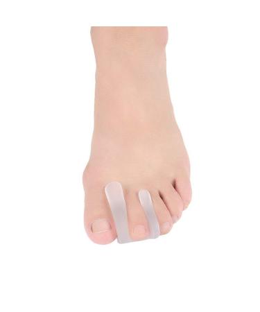 CAZARU FXJ Silicone Hallux Valgus Braces Gel Insoles Big Toe Corrector Foot Toe Separator Toes Tool Toe Straighteners for Bent Toes