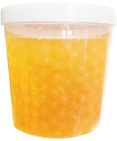 WaNaHong Mango Popping Boba Pearl 1.3 KG - Dessert Toppings for Prosecco and Cocktails - Buy Online on GoSupps.com