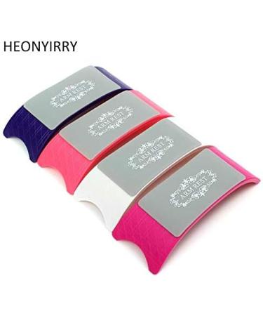2018 New Plastic Silicone Nail Art Cushion Pillow Hand Holder Nail Arm Rest Manicure Tool Arm Rest Manicure Tool Equipment - (Color: Purple) - Buy Online on GoSupps.com