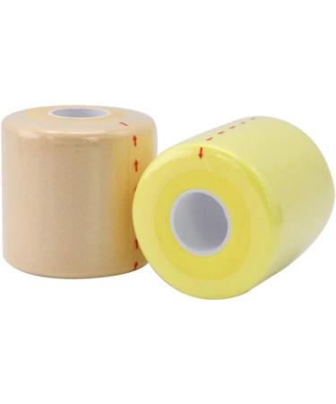 Milisten Self-Adhesive Sports Tape - 2 Rolls Waterproof Athletic Bandages for Leg & Knee Support - Buy Online on GoSupps.com