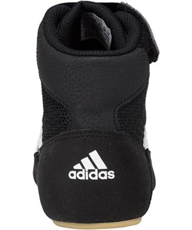 adidas Men's HVC Wrestling Shoe 10 - Black/White | Lightweight & Durable - Buy Online on GoSupps.com