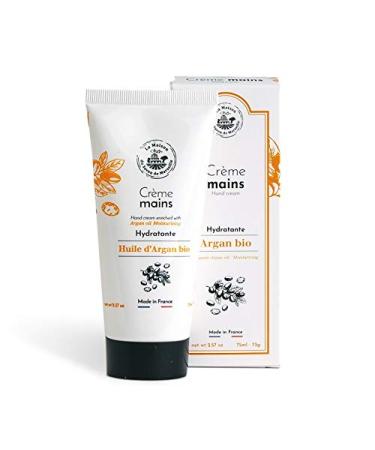 La Maison du Savon de Marseille - Hand cream with organic argan oil (Huile d'Argan Bio) 75 ml