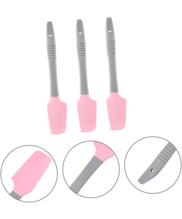 Doitool 3ST Silicone Spatula Set - Multi-Purpose Wax Applicators for Hair Removal - Pink Household Wax Tools - Buy Online on GoSupps.com