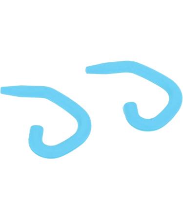 10 Pieces Reusable Childrens Face Shield Ear Hook Flexible and Comfortable Silicone Ear Protector Hook (Light Blue) - Buy Online on GoSupps.com