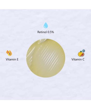 Retinol Serum 0.5% - Best Anti-Aging Skin Repair Face Cream | Non-Greasy Professional Formula | 1Oz for Youthful Skin - Buy Online on GoSupps.com