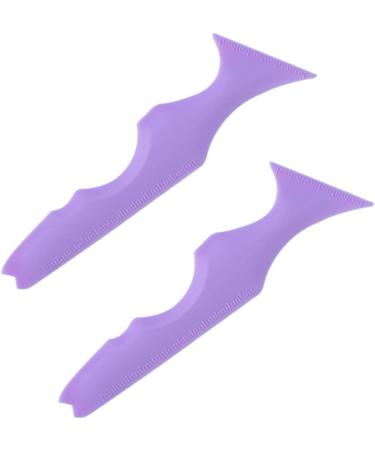 Angoily 4 Pcs Silicone Beauty Ruler Eyeliner Eyeshadow Applicator Guide Makeup Guide Stencils - Buy Online on GoSupps.com
