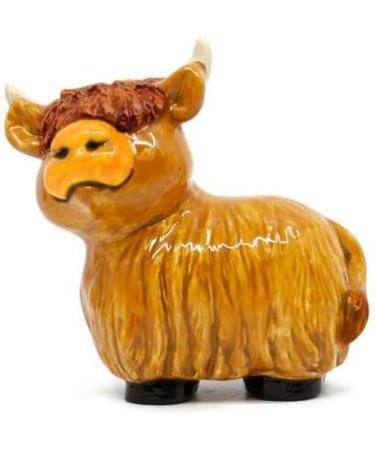 Highland Cow Ceramic Keepsake Kit - DIY Paint Your Own Adorable Cow Figurine - Buy Online on GoSupps.com
