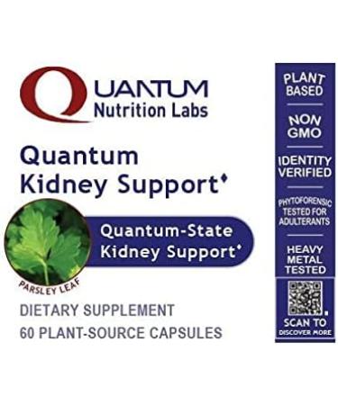 Quantum Kidney Support with Fermented Cordyceps - 60 Plant-Based Capsules - Buy Online on GoSupps.com