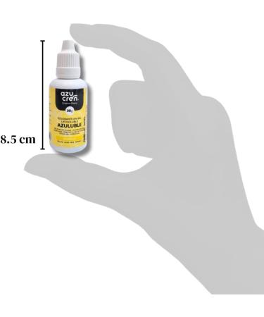 Azucren Oil Based Food Gel Colouring Yellow Ideal for Chocolate Buttercream and Cream 30 G - Buy Online on GoSupps.com