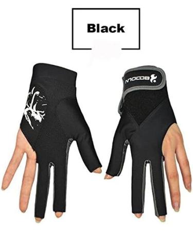 FULLANT 3 Finger Billiard Gloves for Left Hand - Lycra Snooker Accessories (2 Pack) - Gray - Buy Online on GoSupps.com
