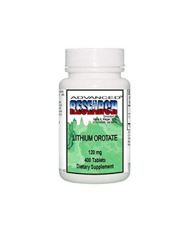 NCI Advanced Research Dr. Hans Nieper's Lithium Orotate Tablets (400 Tablets)
