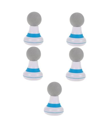 Frcolor 5 sets mini massage device deep massage device body muscle sustainable massage lying portable massage device comfortable body massage device massage device for at home bag tools ABS