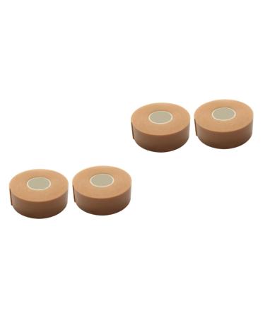 Ipetboom 4 Pcs Individual Eyelash Tape Tape Tape Professional Lash Tape White Lash Tape False Eyelashes Eyelash Grafting Tape Patch Sponge 7.5*7.5cmx2pcs Brownx2pcs