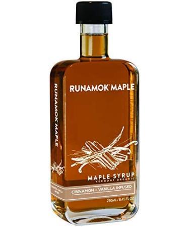 Runamok Maple, Cinnamon + Vanilla Infused Organic Vermont Maple Syrup, 8.45 ounce, 250mL maple,coffee