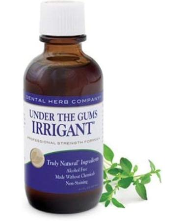 Dental Herb Co. Under The Gums Irrigant Concentrate (4 oz.) - Oral Irrigator Solution - Buy Online on GoSupps.com