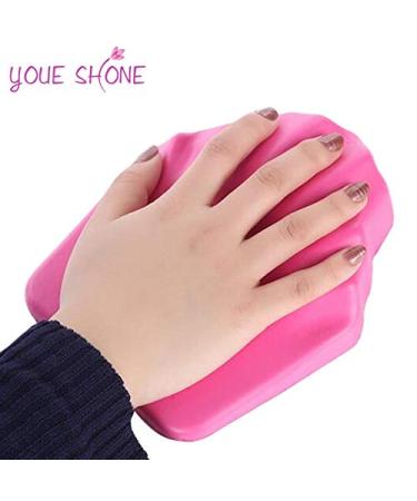 YOUE Shone High Quality Silicone Nail Pillow Soft Hand Arm Rest Cushion Nail Holder Professional Manicure Nail Tool Equipment