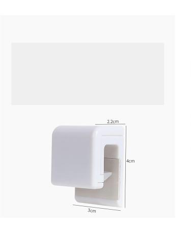 Toothpaste Tube Clip - No Drilling Strong Adhesive Wall Holder Space Saving Cleanser Organizer - Compact & Easy to Use - Buy Online on GoSupps.com