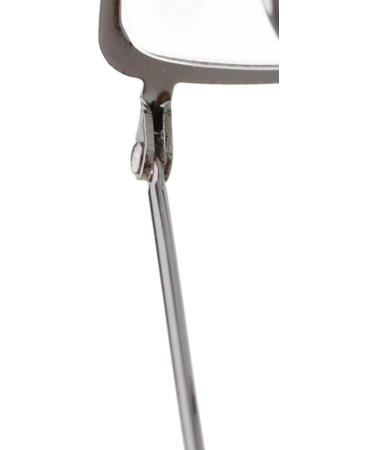 Eyekepper 5-Pack Stainless Steel Half-Eye Reading Glasses - Gunmetal +1.75 | Stylish and Durable Readers for All Ages - Buy Online on GoSupps.com