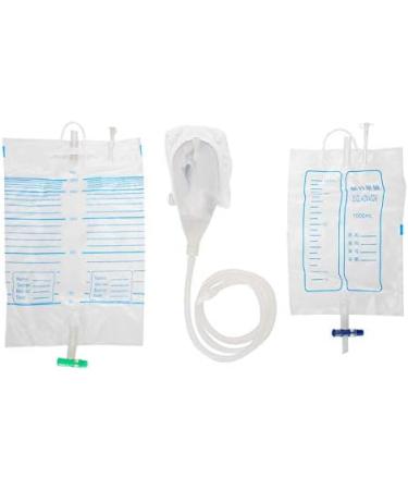 Portable Urinal System | Silicone Urine Collection for Adults & Seniors | Ideal for Motility Disorders & Catheter Use - Buy Online on GoSupps.com