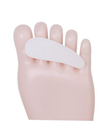 HEALEEP Gel Bunion Toe Spreader Pair Separator for Bunion Straighter Support Pad Corrective Pad Hammer Pad White Insole Eversion Gel Bunion Spreader Gel Bunion