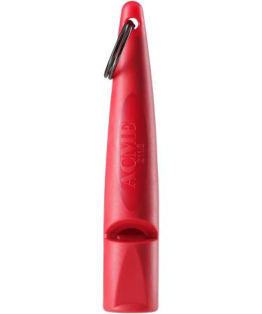 Buy Acme Dog Whistle No.211.5 - Free Matt Black Pipe Band | Alpha | Ideal Recall Tool | Large Reach & Frequency Standardized (Carmine Red) - Buy Online on GoSupps.com