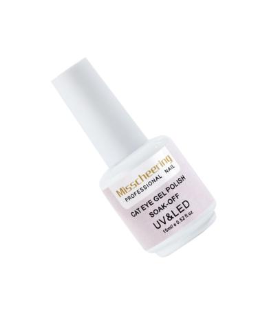 minkissy 1pc Cat Eye Nail Gel Nails Tips Arts Soak off Nail Polish Cat Eye Magnet Gel Home Manicure Product Diy Nail Accessory Uv Magetic Polish Nail Salon Cat Eye Gel Set