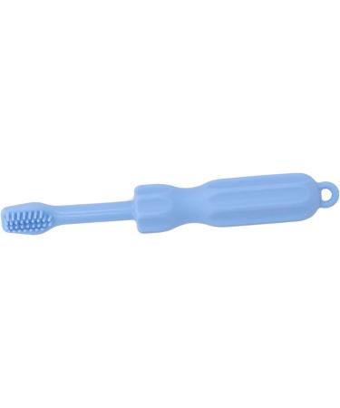 Buy Baby Silicone Molar Toothbrush - Safe Easy to Clean & Attractive for Babies (Blue) - Buy Online on GoSupps.com