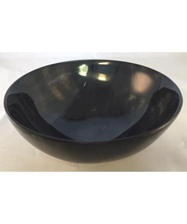 Genuine Ox Horn Palm Lathering Shave Bowl - Handcrafted for a Luxurious Shaving Experience - Buy Online on GoSupps.com