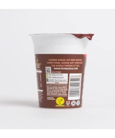 Pot Noodle: Beef & Tomato (Case of 12 x 90g Pots) Delicious Tasty And Yummy Authentic Chinese Flavours - Buy Online on GoSupps.com