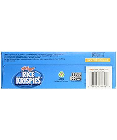 Kellogg's Rice Krispies Toasted Rice Cereal 12 Oz. Pack Of 3 - Buy Now! - Buy Online on GoSupps.com