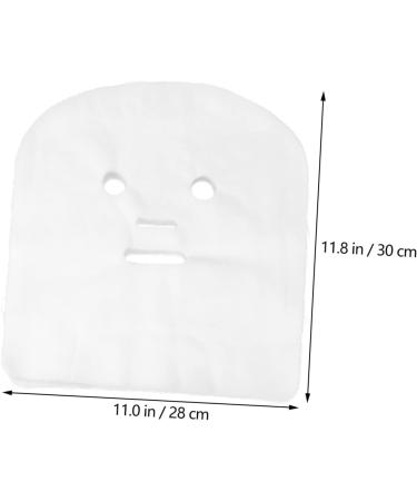 WOONEKY Lot De 100 Masques De Beaut En Coton Pr -d coup s Doux Et Respirants Taille Standard Visage Et Salon De Beaut Usage Professionnel Et Personnel - Buy Online on GoSupps.com