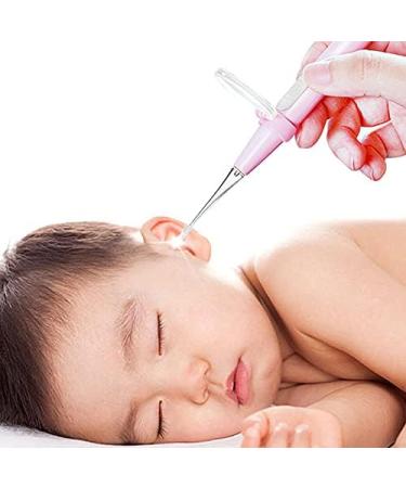Ear Wax Remover Tool - Child-Friendly Ear Cleaner for Effective Earwax Removal - B Pink - Buy Online on GoSupps.com