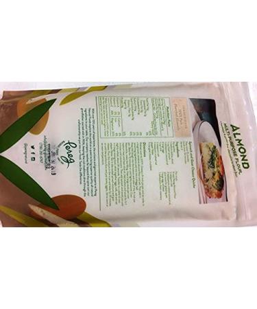 Pereg Blanched Almond Flour - Gluten Free, Keto Friendly, Finely Sifted | Wheat-Free & Multi-Purpose All-Purpose Flour Alternative - Buy Online on GoSupps.com