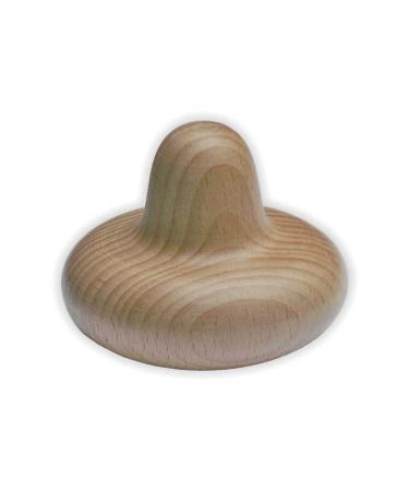 Hardwood massage fungus painted