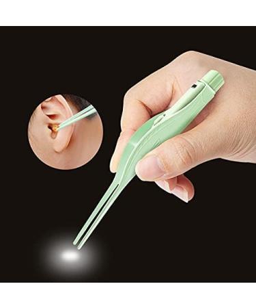 Baby Ear Cleaner Spoon with LED Flash Light - Green - Buy Online on GoSupps.com