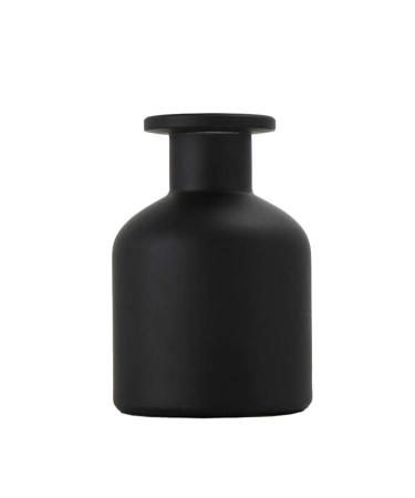 1 x 150 ml black empty glass diffuser bottle glasses aromatherapy storage container fragrance refill aroma dispenser for DIY replacement-stick set essential oils craft decoration