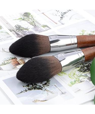 Makeup brushes 1 large precision loose powder makeup brush blush contour set natural wood long handle professional makeup brush Makeup brush set - Buy Online on GoSupps.com