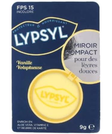 Lypsyl Compact Mirror Vanilla Lip Balm with SPF 15 - 9g | Soft Lips Protection - Buy Online on GoSupps.com