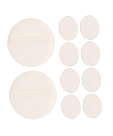 Houppette en Velours Ultra-Douce pour Poudre B b et Maquillage Forme Ronde Ergonomique Lot de 15 Pi ces L g re et Portable pour Visage et Corps Usage Quotidien et Voyage