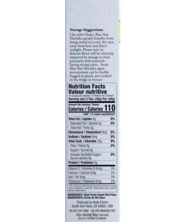 Blue Star Koda Farms Mochiko Sweet Rice Flour 1 lb. - Buy Online on GoSupps.com