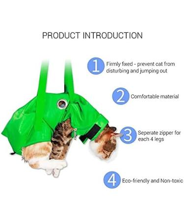 Pet Restraint Bags Multi-Function Dog/Cat Grooming Restraint Bags for Vet Visits Medication Administration Dental Care Bathing Nail Trimming Car Travel XL Blue - Buy Online on GoSupps.com