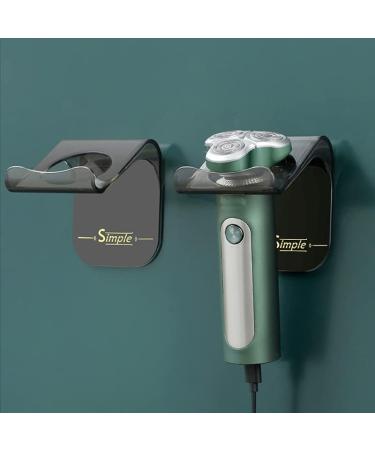 Ikaar 2-Piece Self-Adhesive Razor Bracket Shower Holder | Waterproof Razor Storage | Electrorasiser Wall Mount - Buy Online on GoSupps.com