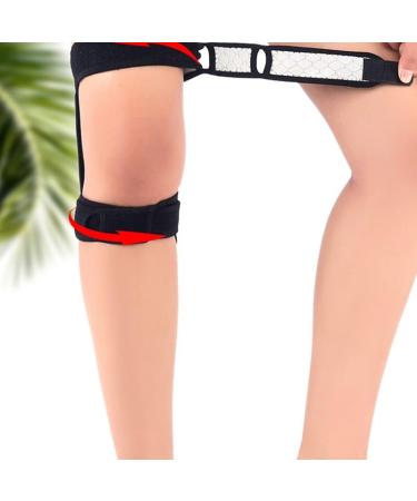 Breathable Adjustable Booster Knee Pad with Spring Support | Protective Knee Brace for Enhanced Comfort & Mobility - International Shipping Available - Buy Online on GoSupps.com