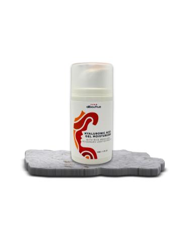 Hyaluronic Acid Gel Moisturizer Lightweight Hydrating Gel Face Moisturizer for Dry Skin 1.7 Ounce