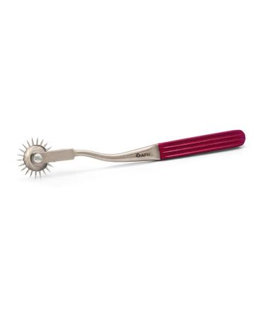 Toothed wheel | Nerve wheel | Needle wheel | Wartenberg | Sensitivity test | Neurotest | STAINLESS STEEL | color metallic | pink