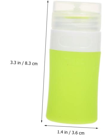 Angoily Cylindrical Bottling Travel Toiletries Containers Bottle Toothpaste Dispenser Silicone Travel Containers Empty Tooth Paste Dispenser Makeup Travel Containers Pp Make up Travel Size - Buy Online on GoSupps.com